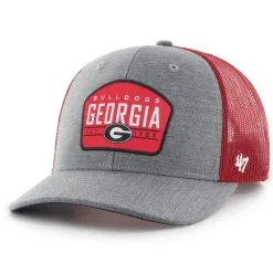 '47 Men's Charcoal Georgia Bulldogs Slate Trucker Snapback Hat