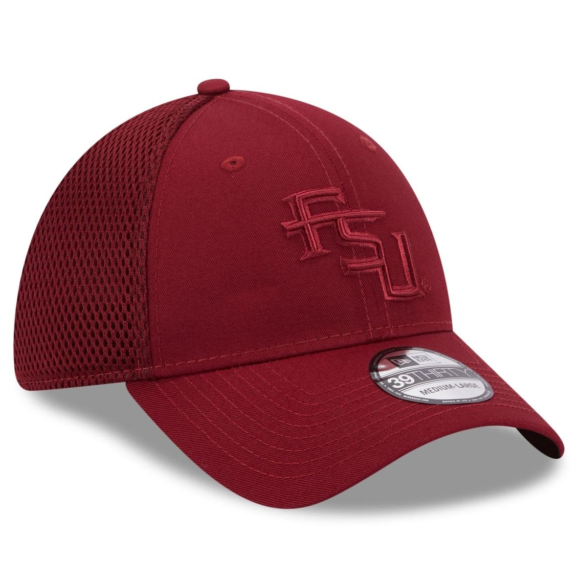 New Era Men's Garnet Florida State Seminoles Team Neo Tonal 39THIRTY Flex Hat 4 New Era Men's Garnet Florida State Seminoles Team Neo Tonal 39THIRTY Flex Hat - Image 4