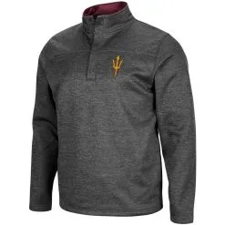 Colosseum Men's Heathered Charcoal Arizona State Sun Devils Roman Pullover Jacket 6 Colosseum Men's Heathered Charcoal Arizona State Sun Devils Roman Pullover Jacket -Arizona State Sun Devils Shop DSCO1161585129 4135 ALT2