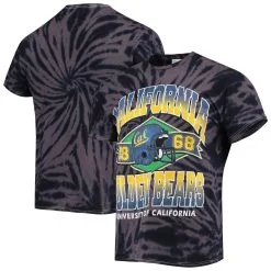 '47 Men's Navy Cal Bears Brickhouse Vintage Tubular Tie-Dye T-Shirt