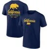 Fanatics Branded Men's Navy Cal Bears Game Day 2-Hit T-Shirt