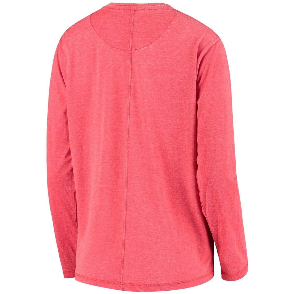 Pressbox Women's Red Georgia Bulldogs Tonal Block Vintage Wash Long Sleeve T-Shirt 4 Pressbox Women's Red Georgia Bulldogs Tonal Block Vintage Wash Long Sleeve T-Shirt - Image 4