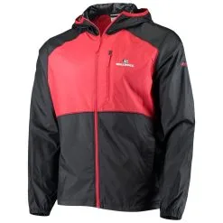 Columbia Men's Black/Red Georgia Bulldogs Flash Forward Hoodie Full-Zip Windbreaker Jacket 6 Columbia Men's Black/Red Georgia Bulldogs Flash Forward Hoodie Full-Zip Windbreaker Jacket -Arizona State Sun Devils Shop DSCO1161595856 1007 ALT2