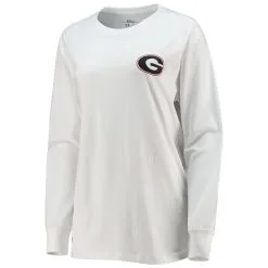 Pressbox Women's White Georgia Bulldogs Traditions Pennant Long Sleeve T-Shirt 6 Pressbox Women's White Georgia Bulldogs Traditions Pennant Long Sleeve T-Shirt -Arizona State Sun Devils Shop DSCO1161600593 3550 ALT2