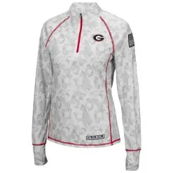 Colosseum Women's White Georgia Bulldogs OHT Military Appreciation Officer Arctic Camo 1/4-Zip Jacket 6 Colosseum Women's White Georgia Bulldogs OHT Military Appreciation Officer Arctic Camo 1/4-Zip Jacket -Arizona State Sun Devils Shop DSCO1161603535 3550 ALT2