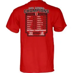 Blue 84 Men's Red Georgia Bulldogs College Football Playoff 2021 National S Stadium Schedule T-Shirt 7 Blue 84 Men's Red Georgia Bulldogs College Football Playoff 2021 National S Stadium Schedule T-Shirt -Arizona State Sun Devils Shop DSCO1161605728 BLUERE ALT3