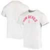Image One Men's White Arizona State Sun Devils Team Name T-Shirt