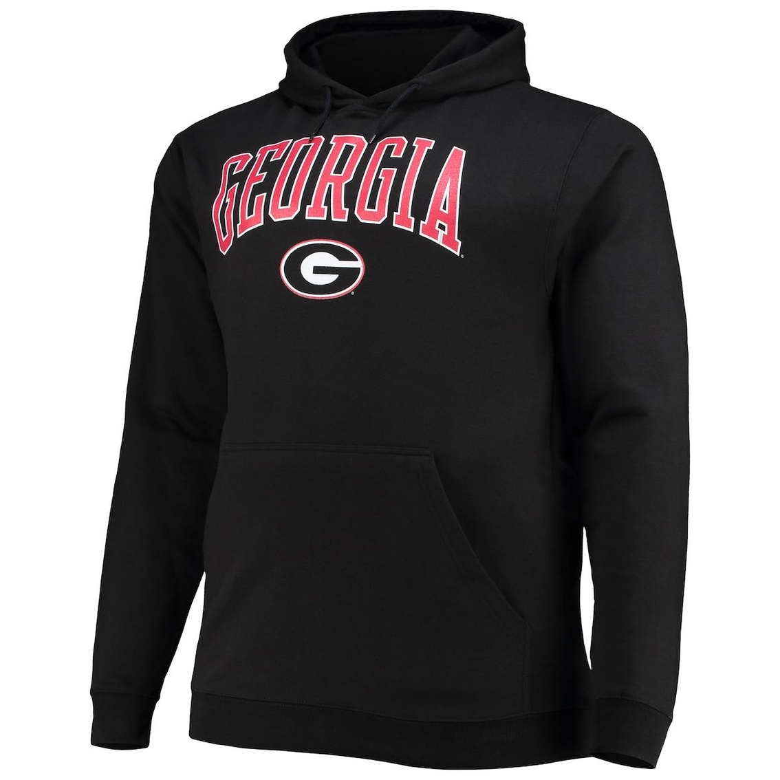 Champion Men's Black Georgia Bulldogs Big & Tall Arch Over Logo Powerblend Pullover Hoodie 3 Champion Men's Black Georgia Bulldogs Big & Tall Arch Over Logo Powerblend Pullover Hoodie - Image 3