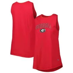 Champion Women's Red Georgia Bulldogs Arch Logo Tank Top