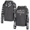 Colosseum Youth Charcoal Arizona State Sun Devils OHT Military Appreciation Digital Camo Raglan Pullover Hoodie