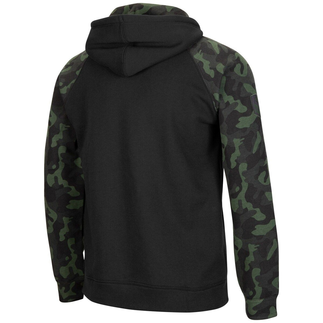 Colosseum Men's Black/Camo Georgia Bulldogs OHT Military Appreciation Raglan Full-Zip Hoodie 4 Colosseum Men's Black/Camo Georgia Bulldogs OHT Military Appreciation Raglan Full-Zip Hoodie - Image 4