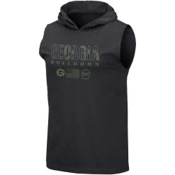 Colosseum Men's Heathered Black Georgia Bulldogs OHT Military Appreciation Camo Wordmark Hoodie Tank Top 6 Colosseum Men's Heathered Black Georgia Bulldogs OHT Military Appreciation Camo Wordmark Hoodie Tank Top -Arizona State Sun Devils Shop DSCO1161630509 1007 ALT2