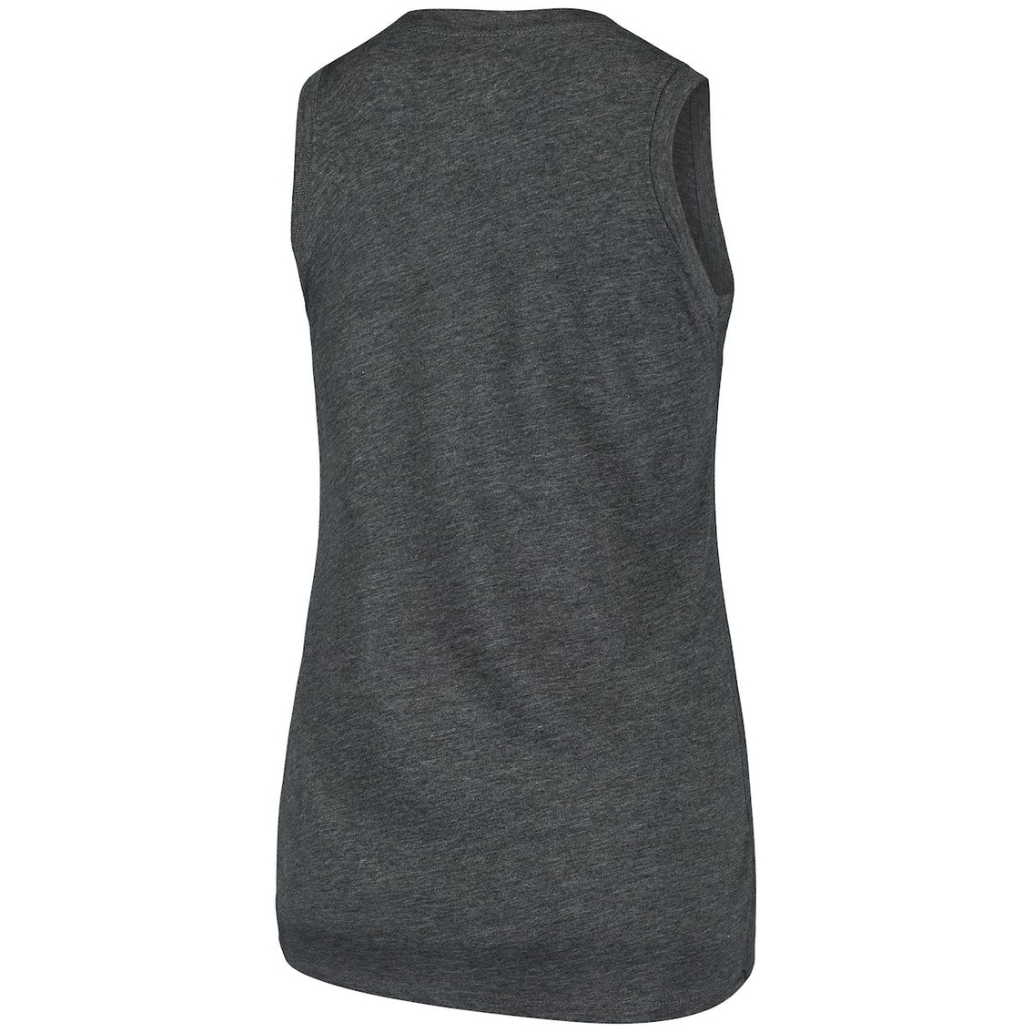 Pressbox Women's Black Georgia Bulldogs Ferris Melange V-Neck Tank Top 4 Pressbox Women's Black Georgia Bulldogs Ferris Melange V-Neck Tank Top - Image 4