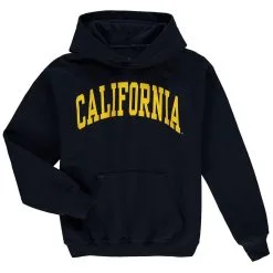 Fanatics Branded Youth Navy Cal Bears Basic Arch Pullover Hoodie