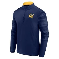 Fanatics Branded Men's Navy Cal Bears Ringer Quarter-Zip Top 6 Fanatics Branded Men's Navy Cal Bears Ringer Quarter-Zip Top -Arizona State Sun Devils Shop DSCO1161633180 1320 ALT2