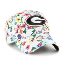 '47 Women's White Georgia Bulldogs Highgrove Clean Up Adjustable Hat -Arizona State Sun Devils Shop DSCO1161640095 3550 ALT2