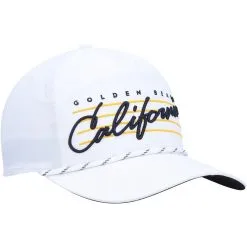 '47 Men's White Cal Bears Downburst Hitch Trucker Snapback Hat -Arizona State Sun Devils Shop DSCO1161640291 3550 ALT3