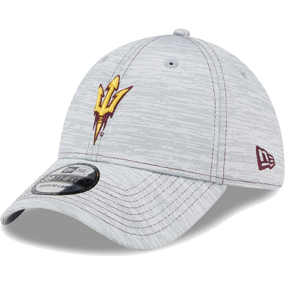 New Era Men's Gray Arizona State Sun Devils Speed 39THIRTY Flex Hat 1 New Era Men's Gray Arizona State Sun Devils Speed 39THIRTY Flex Hat