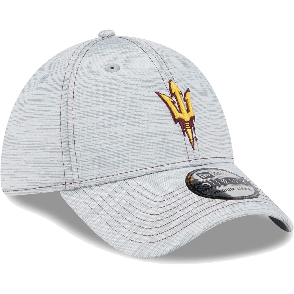 New Era Men's Gray Arizona State Sun Devils Speed 39THIRTY Flex Hat 4 New Era Men's Gray Arizona State Sun Devils Speed 39THIRTY Flex Hat - Image 4