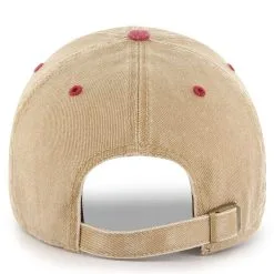 '47 Men's Khaki Florida State Seminoles Vintage Eldin Clean Up Adjustable Hat 7 '47 Men's Khaki Florida State Seminoles Vintage Eldin Clean Up Adjustable Hat -Arizona State Sun Devils Shop DSCO1161640874 3293 ALT3