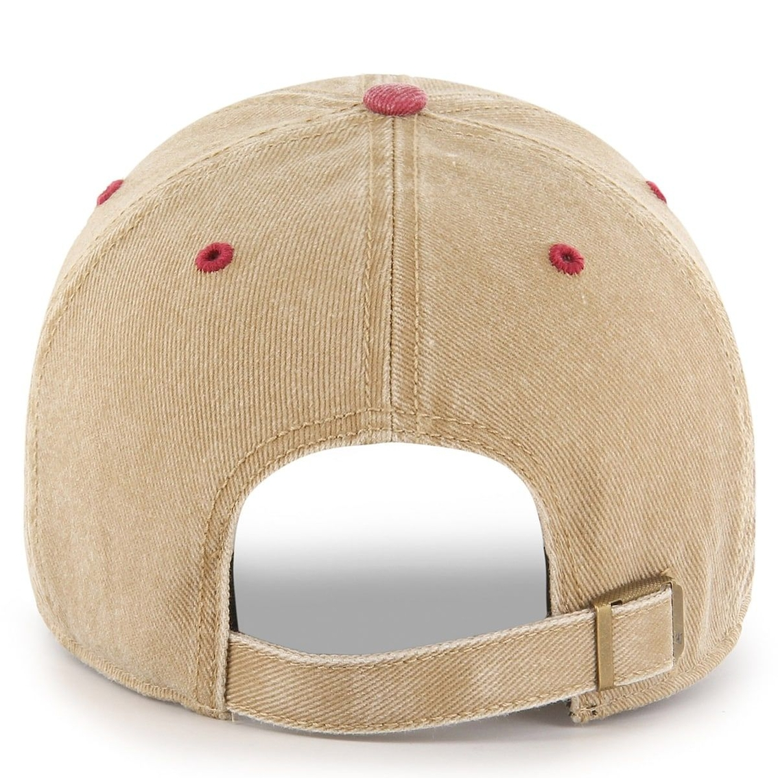 '47 Men's Khaki Florida State Seminoles Vintage Eldin Clean Up Adjustable Hat 4 '47 Men's Khaki Florida State Seminoles Vintage Eldin Clean Up Adjustable Hat - Image 4