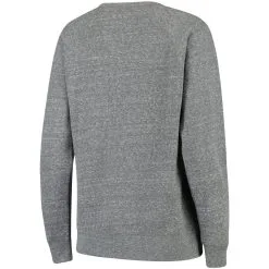 Pressbox Women's Heathered Gray Georgia Bulldogs Edith Vintage Knobi Pullover Sweatshirt -Arizona State Sun Devils Shop DSCO1161641553 1927 ALT3